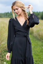 Load image into Gallery viewer, Emerson Fry Marigot Tier Wrap dress